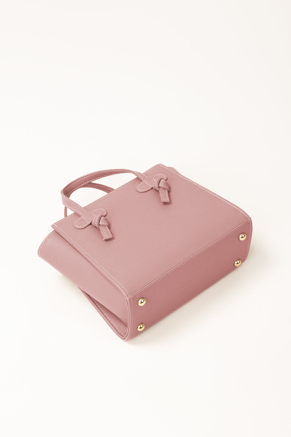 Purple Mini Bag | Textured Faux Leather with Adjustable Strap-Blanc Loom